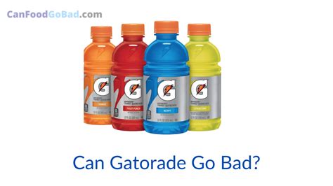 As long as a bottle of Gatorade has been sealed properly, there should be no ill effects of drinking it past the expiration date on the bottle, according to EatByDate. There may be a slight difference in taste and color, but there are no health reasons not to drink it. The drink-by date on bottles of Gatorade are not necessarily expiration .... 