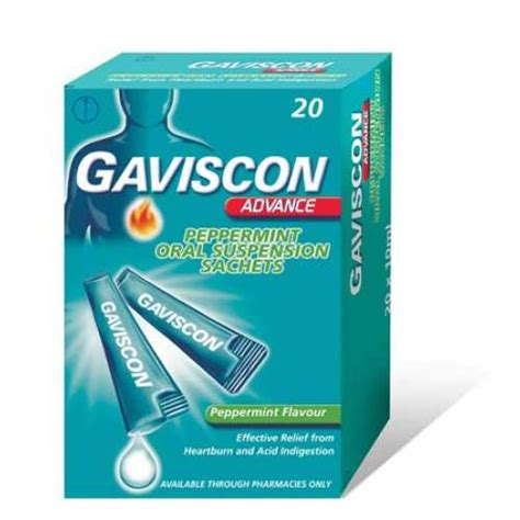 Is famotidine 20mg plus gaviscon advance suitable for …