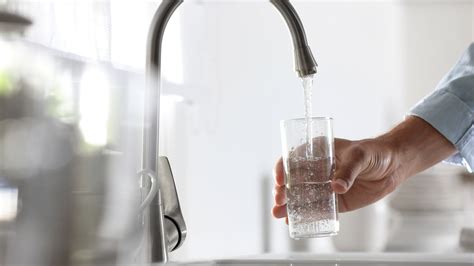 Is faucet water safe to drink. Showering, doing laundry and flushing the toilet all help clear water from the pipes. Bathing, showering, and doing laundry in water from lead services lines or lead plumbing is safe. Drink and cook with water from the cold water tap. Water from the hot water tap can dissolve more lead quickly than cold water. 