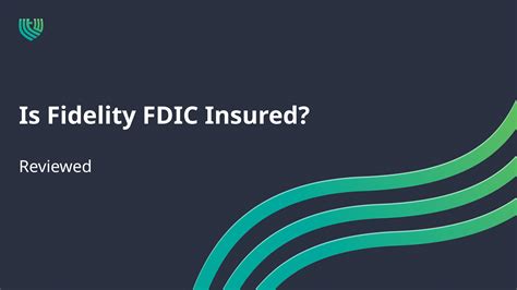 Is fidelity fdic insured. You could lose money by investing in the fund. Although the fund seeks to preserve the value of your investment at $1.00 per share, it cannot guarantee it will do so. An investment in the fund is not insured or guaranteed by the Federal Deposit Insurance Corporation or any other government agency. Fidelity Investments and its affiliates, the ... 
