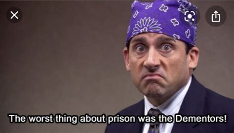  Prison Mike is Michael's prison character when he finds out that Martin is a convict. In his Prison Mike persona, Michael paints an awful, and somewhat fanciful, picture of prison life. Prison Mike is a horribly stereotyped character of Michael's that tries to prove that prison is horrible. Michael says that he found information for Prison Mike in movies and the internet. The rest of the ... . 