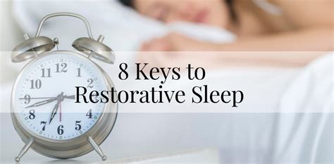 Is getting less restorative sleep problematic
