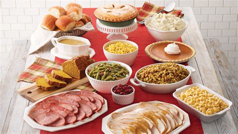 Check the store locator for specific hours for the location near you, but most are open 11 a.m.-7 p.m. on Thanksgiving Day. You'll find all the holiday favorites on the buffet, including turkey .... 