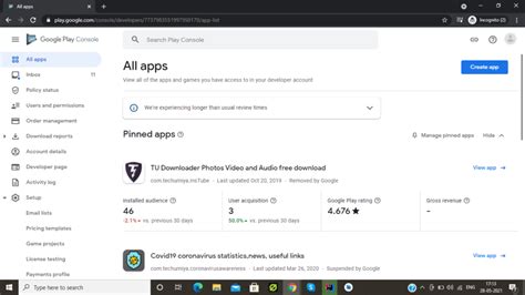 Is google developer console free.  Publish your apps and games with Google Pl...