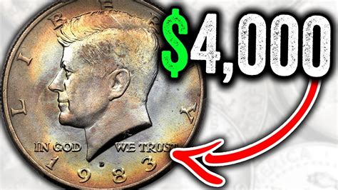 The 1966 DOO Half Dollars have a double image on the surface. Their value is higher when the imperfection is more intense. You can expect to find such pieces in a price range from $65 to $1,200, while the most expensive is the one in SP 67 grade with CAM quality. It won a record price after selling at $1,920.