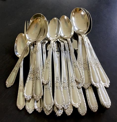 Get the best deals on Holmes & Edwards Art Deco 1900-1940 Antique US Silver-Plated Flatware when you shop the largest online selection at eBay.com. Free shipping on many ... New Listing Holmes & Edwards 1940s Inlaid IS Deep Silver Serving Fork 9 Inches Vintage. $9.99. or Best Offer. $5.99 shipping. Spring Garden, Poppy Flower Silverplate …. 