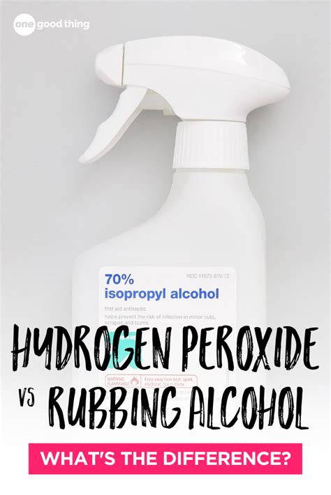 Is hydrogen peroxide rubbing alcohol. Rubbing alcohol and hydrogen peroxide are two of the most common. Rubbing alcohol is good for killing bacteria such as E. coli and staph. Rubbing alcohol can kill them within 10 seconds.... 