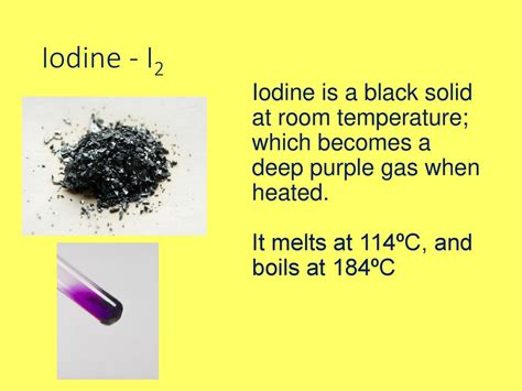 Is iodine a solid.  Therefore, it is necessary to consume sufficient amounts t...