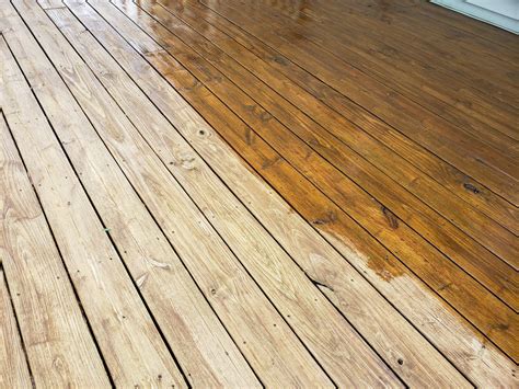 Is it hard to stain a deck