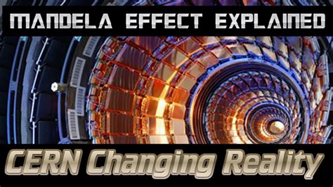 Is it possible that CERN and the Mandela effect are linked?