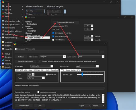 Is it possible to set up share x to record computer and mic audio …