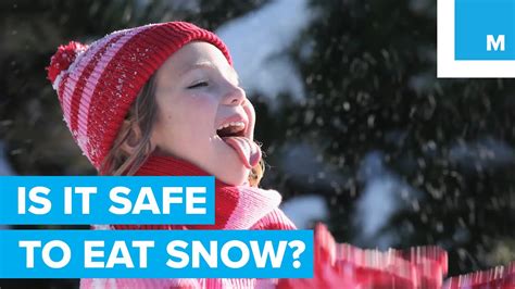 Is it safe to eat snow? VERIFY - YouTube