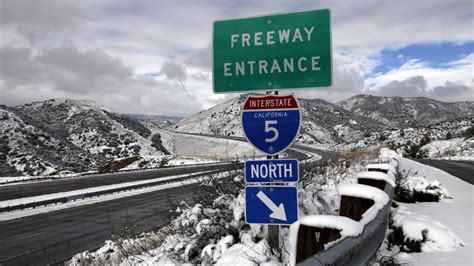 CASTAIC, Calif. -- The 5 Freeway was completely closed in both dir