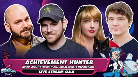Welcome to the live action comedy channel for your favorite group, Achievement Hunter. Join us for daily content ranging from behind the scenes looks to inte.... 