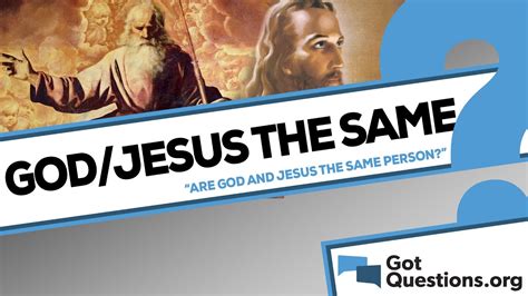 Is jesus and god the same. John 1:1-18 makes it clear that Jesus is God, but it also shows God the Father and God the Son (Jesus) as distinct persons. Grudem explains that they “are distinct persons, and the being of each ... 