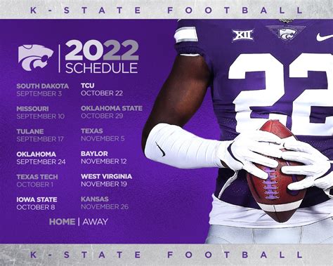 Wildcats. Visit ESPN for Kansas State Wildcats live scores, video highlights, and latest news. Find standings and the full 2023 season schedule. . 