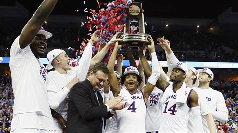 Is kansas still in march madness. Mar 18, 2023 · Kansas, the top seed in the West region, blew a 12-point second-half lead and was shocked by Arkansas, 72-71, in a second-round matchup in Des Moines, Iowa. The Jayhawks, who were still without ... 