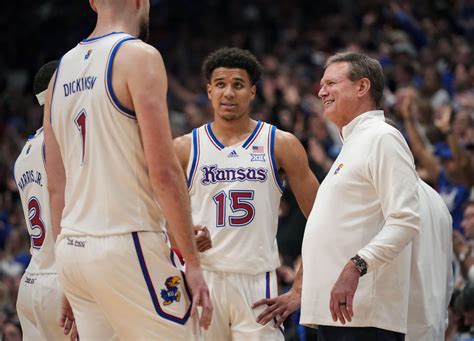 Is kevin mccullar playing tonight. Kansas guard Kevin McCullar Jr., left, and Kansas forward Jalen Wilson talk as they make their way around the arena while heading to the team’s locker room on Wednesday, March 15, 2023 at Wells ... 