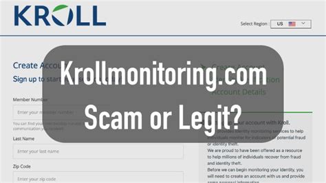 Is kroll monitoring legit. Kroll is legit, but these "monitoring" services really don't do a lot of good. They're more like shutting the barn door after the cows get out, in my experience. Reply reply 