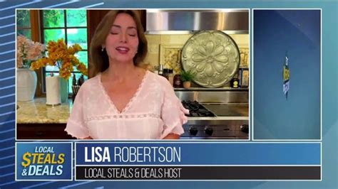 Is lisa robertson still doing steals and deals. Local steals and deals is the same one Lisa Robertson was doing the commercials for as well. Also the actress from the soap opera As the World Turns was doing . the directing of them . Martha Byrne is her name 