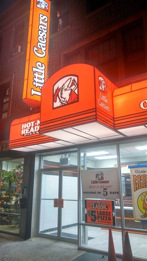 Is little caesars open today near me. Today, Little Caesars is the third largest pizza chain in the world, with stores in each of the 50 U.S. states and 27 countries and territories. Little Caesars recently introduced contactless options for both delivery and carry-out through the Little Caesars app. Pizzas are baked in 475-degree ovens to ensure food safety and never touched after ... 