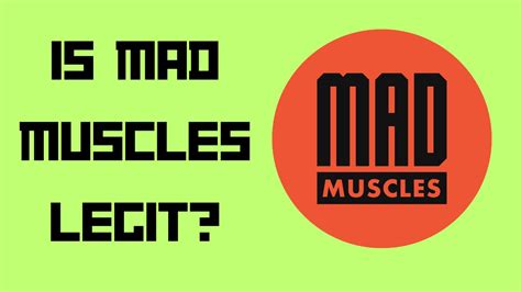 Is mad muscles legit. Things To Know About Is mad muscles legit. 