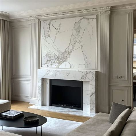 Is marble ok around a fireplace