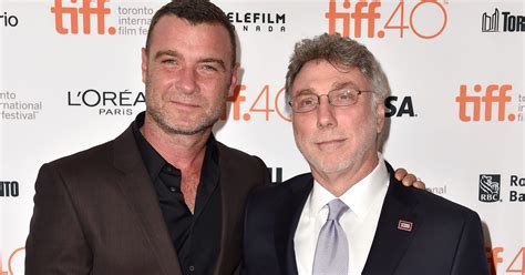 Marty Baron with Liev Schreiber on the set of Spotlight. Photograph: Supplied by LMK. Baron has spoken of his pride at the Post’s adversarial stance to power.. 