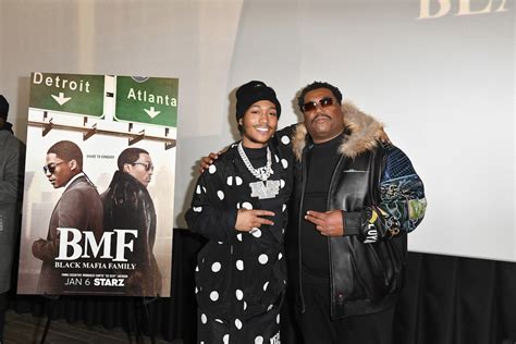 Da’Vinchi (left) and Demetrius Flenory Jr., right, star in “BMF” as the Flenory brothers, Terry and Demetrius “Big Meech” Sr., at the start of their drug empire. Now, Flenory Jr. is .... 