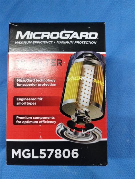 MicroGard Oil Filter - MGL51040. Part #: MGL51040 Line: MGD. 1 Year Limited Warranty. Style: Spin-On Canister. Thread Size: M18-1.50. Height (in): 3-7/16 Inch. Outside Diameter (in): 2-15/16 Inch. Gasket Thickness (in): .... 