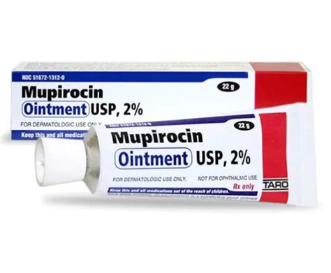 Is mupirocin nasal ointment still available.  This determination will al...
