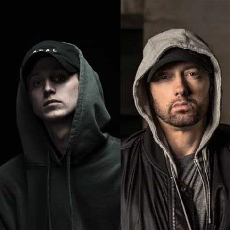 Eminem is a better rapper than NF. Eminem’s song