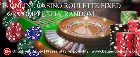 online live roulette fixed