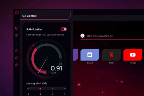 Opera GX is a special version of the Opera browser built for gamers. It lets you set limits on CPU, RAM, and network usage, use Discord and Twitch from the sid…. 