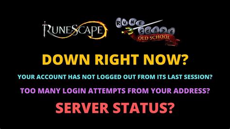 As we all know, jagex never bans players without just cause. I literally just tried logging on to play for the first time, lmao. Jagex: "Turns out, there's a finite number of accounts we can have with OSRS. One fucking asshole tried making an account with us, and the number of players underflowed back to zero. . 
