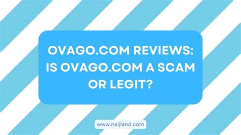 Is ovago legit. Things To Know About Is ovago legit. 