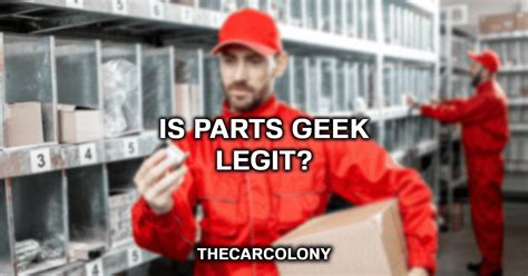 The website is user-friendly and allows customers to easily search for parts by entering their vehicle's make, model, and year. The company offers a 90-day return policy and a one-year warranty on most parts. They also provide a lifetime replacement guarantee, which makes it easy for customers to maintain their cars. ... Is Parts Geek Legit .... 