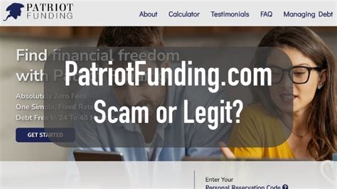 Is patriot funding legit. 3 days ago · Forward Funding promises some borrowers funding in as little as 24 hours after approval, but funding times will vary. Forward Funding doesn’t offer an average interest rate for the loans, since ... 