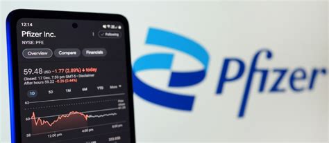 Pharmaceutical giant Pfizer ( PFE -5.12%) wasn't looking very tall or strong on the stock exchange Tuesday. The company's share price dipped by nearly 2% over the course of the trading session .... 