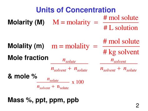 Is ppb a unit of concentration? [Answered!]