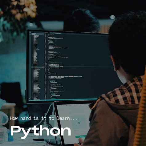 Is python hard to learn. But at least i could follow some of the other programming tutorials and understand 95% of what they where teaching.Implementing it is much,much harder and again ... 
