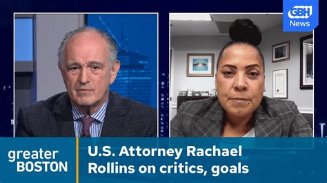 Disgraced former U.S. Attorney Rachael Rollins,