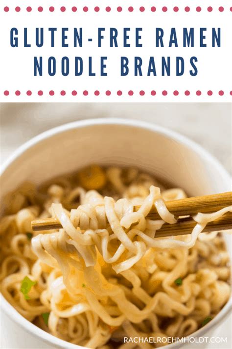Is ramen gluten free. No ramen? No problem! You can also substitute the ramen noodles with your favorite long and thin pasta shape. This can also be gluten free or made with wheat. Customize Your … 