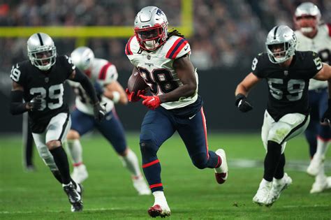 Stevenson (ankle) recently said he's "feeling great" and would be able to play in a game if the Patriots had one coming up, Nicole Yang of The Boston Globe reports. ANALYSIS. Stevenson has been going to physical therapy four or five times per week since missing the final five games of 2023 with a high-ankle injury.. 