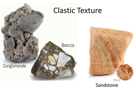These pieces are called clastic, so clastic rocks are composed of clasts. ... Halite (NaCl) or rock salt is one of the most common evaporites. The Borax ....