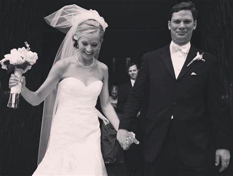When Fox Business hired Smith as an on-air reporter, her relocation to New York became indefinite. However, it proved to b a hurdle they were able to overcome. She was still working in New York and he in Chicago when they married on May 1, 2010, at Holy Name Cathedral.. 