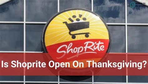 Is shoprite open on thanksgiving. Shoprite Store located in Jersey City starts early in the morning and remains open till midnight. You can reach to Shoprite Jersey Location starting from 7 AM – 12 AM in the midnight from Monday to Sunday. Working Hours may differ in case of a holiday coming between regular days. 