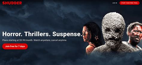 Is shudder free. Shudder is an American streaming video service specializing in horror, thriller and supernatural fiction titles. The service has a vast library of both classic and contemporary films as well as new, original programming such as Wolf Creek, The Walking Dead, and The War of the Worlds. 