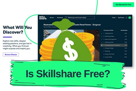 Is skillshare free. Skillshare offers a free trial period of 1 month, during which you have unlimited access to the Skillshare platform to explore thousands of courses. There is an annual subscription plan of $168 which gives you access to ad free content as well as video downloading. 