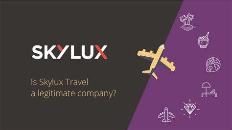 Is skylux travel legit. Apr 21, 2023 · t’s good you asked. They are definitely a mileage broker. Plenty of threads about them. They may be helpful now but I bet they wont be if you find the men in suits from the airline come to have a chat with you at the gate for your inbound flight and start asking you about your relationship with the member whose points have been used. 